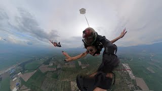 Skydiving in Colombia Halcones Paracaidismo [upl. by Kinney757]