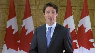 Prime Minister Trudeaus message on Eid alFitr [upl. by Grenville]