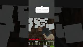 Minecraft powdered snow SUCKS foryou subscribe gameplay gaming minecraft [upl. by Ednew]