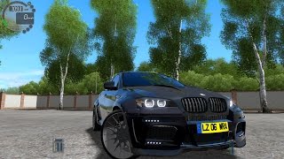 City Car Driving 141 BMW X6M HAMANN EVO M Autobahn Logitech G27 [upl. by Laktasic]