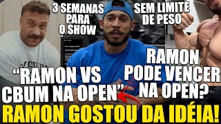 URGENTE RAMON VS CBUM NA OPEN DO PRAGA PRO DAQUI A 3 SEMANAS DINO GOSTOU DA IDEIA APÓS ANÚNCIO [upl. by Krigsman]