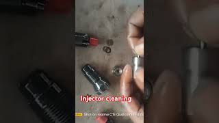 Injector cleaning automobile mechanic automobileengine [upl. by Ahsiam]