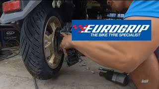 Eurogrip Tires Nmax V2 [upl. by Dranel]