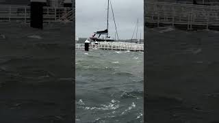 OSTSEESTURMFLUT 20102023 Überschwemmungen Kiellinie Kiel und Reventloubrücke [upl. by Notsnarc402]