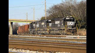 Norfolk Southern SD60 Overload [upl. by Cutter]