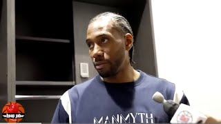 Kawhi Leonard Reacts To Russell Westbrooks Shot amp The Clippers 120118 Loss To The Jazz HoopJab [upl. by Jevon403]