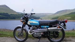 Honda CL200 ride Dovestones [upl. by Andra]