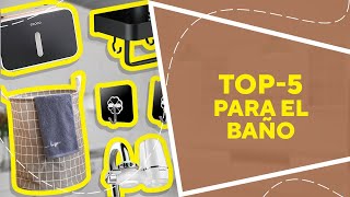 TOP5 para el baño de AliExpress Los mejores artículos y productos de China [upl. by Leahpar586]