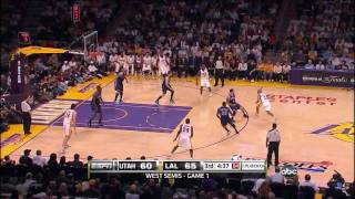 2010 Playoffs Lakers vs Jazz Game 1 Highlights  HD [upl. by Aldercy855]