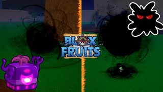 Fruta Dark V1 Showcase Blox Fruits [upl. by Tonkin]