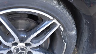 Can We Even Fix This Alloy Wheel welding buckle repair and diamond cut [upl. by Nikolas]