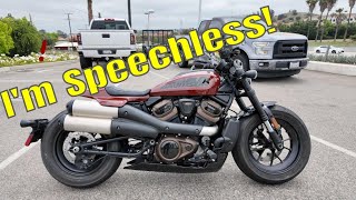 2024 Harley Davidson Sportster S Review [upl. by Stoops498]