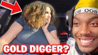 NYCDORRIEN REACTS TO IS SHE A GOLD DIGGER PART 110 [upl. by Curnin]