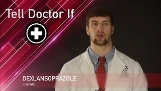 Dexlansoprazole or Dexilant Medication Information dosing side effects patient counseling [upl. by Suoicerp689]