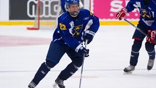 TVP15 Dalarnas Adam Boqvist om vinsten i kvartsfinalen och segerfirandet efteråt [upl. by Pomfrey]