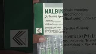 Injection Nalbin 10mg Uses in Urdu Nalbin Injection Uses Nalbuphine HCl [upl. by Kinimod126]