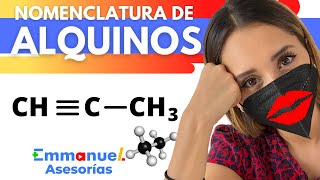 NOMENCLATURA DE ALQUINOS  Ejercicios y Ejemplos de Química [upl. by Anar]