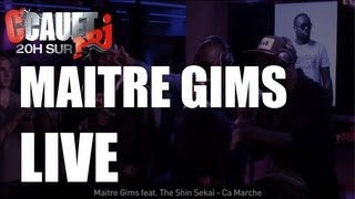 Maitre Gims feat The Shin Sekai  Ça Marche  CCauet sur NRJ [upl. by Rubliw]