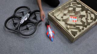 ARDrone Unboxing amp Preparing [upl. by Anwahsal]