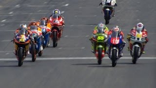 Final laps of Catalunya 2012  Moto3™ Madness [upl. by Mindi326]