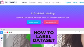How to Label Computer Vision Dataset with Supervisely Labelling tool [upl. by Ecnahc]