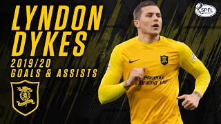 Lyndon Dykes  All 201920 Goals amp Assists  Scottish Premiership [upl. by Zsa]