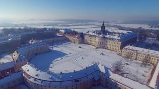 Die Hubertusburg Wermsdorf im Winter 2017  4K [upl. by Everick320]