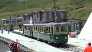 Kleine Scheidegg Wengeneralpbahn WAB [upl. by Lewanna]