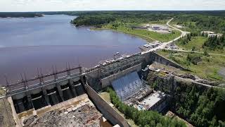 Abitibi Canyon OPG Dam Inspection by Drone [upl. by Elletsyrc6]