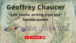 Geoffrey Chaucer life works biography and famous quotes [upl. by Burta]