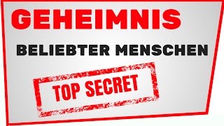 Das Geheimnis beliebter Menschen [upl. by Aniras28]