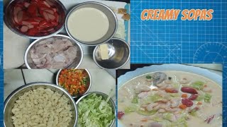 CREAMY SOPAS SA TAG ULAN KUYA ROBERT VLOG [upl. by Eizzo183]