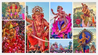 Mumbais Biggest Ganpati Visarjan at Girgaon Chowpatty 2023  Ganesh Chaturthi  Mumbai Cha Ganpati [upl. by Dnomhcir]