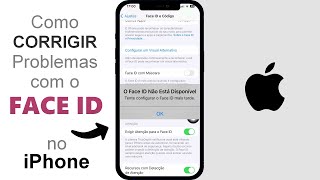 Como Corrigir PROBLEMAS com o FACE ID no iPhone [upl. by Dosh258]