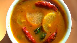 Mullangi sambar recipe in Tamil with English subtitlesRadish sambar recipe in Tamil [upl. by Noitsirhc]