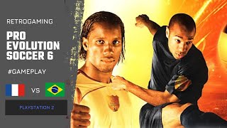 Retro  Pro Evolution Soccer 6  GamePlay PS2 [upl. by Llaccm400]