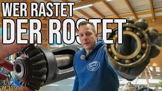 Keine PAUSE  Lager  Bremsen  Rost und Lack  UNIMOG Restauration  vlog 319 [upl. by Eniron150]