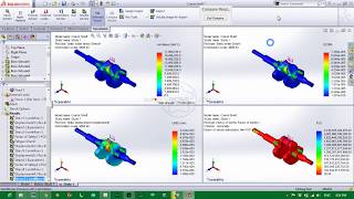 002  MTech Project  Simulation Of Crank Shaft in Solid Works By Ercoms com [upl. by Epperson]