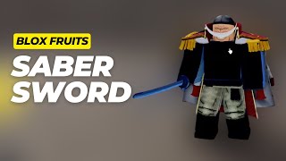 How to Get Saber  Blox Fruits [upl. by Ainegul]