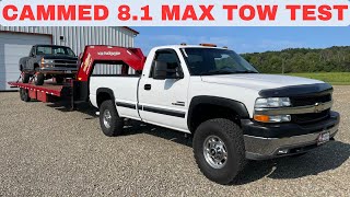 Cammed 81 Chevy Big Block Maxed Out Towing MPGs How many MPG does a tuned 81 get at max GCWR [upl. by Regni]