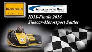 IDM FinaleSidecar Hockenheim 2016 [upl. by Maclaine]