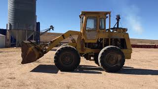 BigIron Online Auction Michigan 35 All Wheel Steer Loader Sells April 4 2018 [upl. by Ahsier]