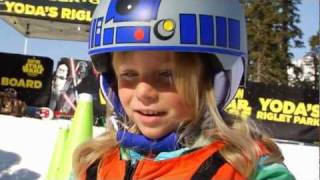 Burton Snowboards  Star Wars park at Sierra at Tahoe [upl. by Assilrac]