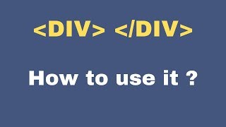 How to use div with css class in html [upl. by Amice]