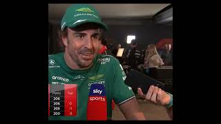 Fernando Alonso I need a break before 2024  Post Race Interview Abu Dhabi Grand Prix [upl. by Dalury]