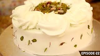 Learn how to make a unique eggless pistachio saffron amp cardamom cake with beautiful rose swirls [upl. by Nylodnew180]