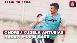 Antusiasme Ondrej Kudela dan Pemain Lainnya di Hari Ketiga Latihan Persija  Training Drill [upl. by Alleon293]