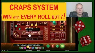 Craps System with 83 WIN RATE Win with Every Roll but 7 Too good to be true [upl. by Ponce]