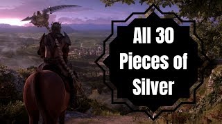 Dantes Inferno All 30 Pieces of Silver Locations [upl. by Erbma]