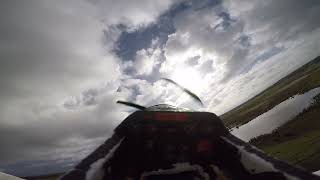 RC T28 Trojan FPV on board Flight nine Chasing Mustang [upl. by Conger]